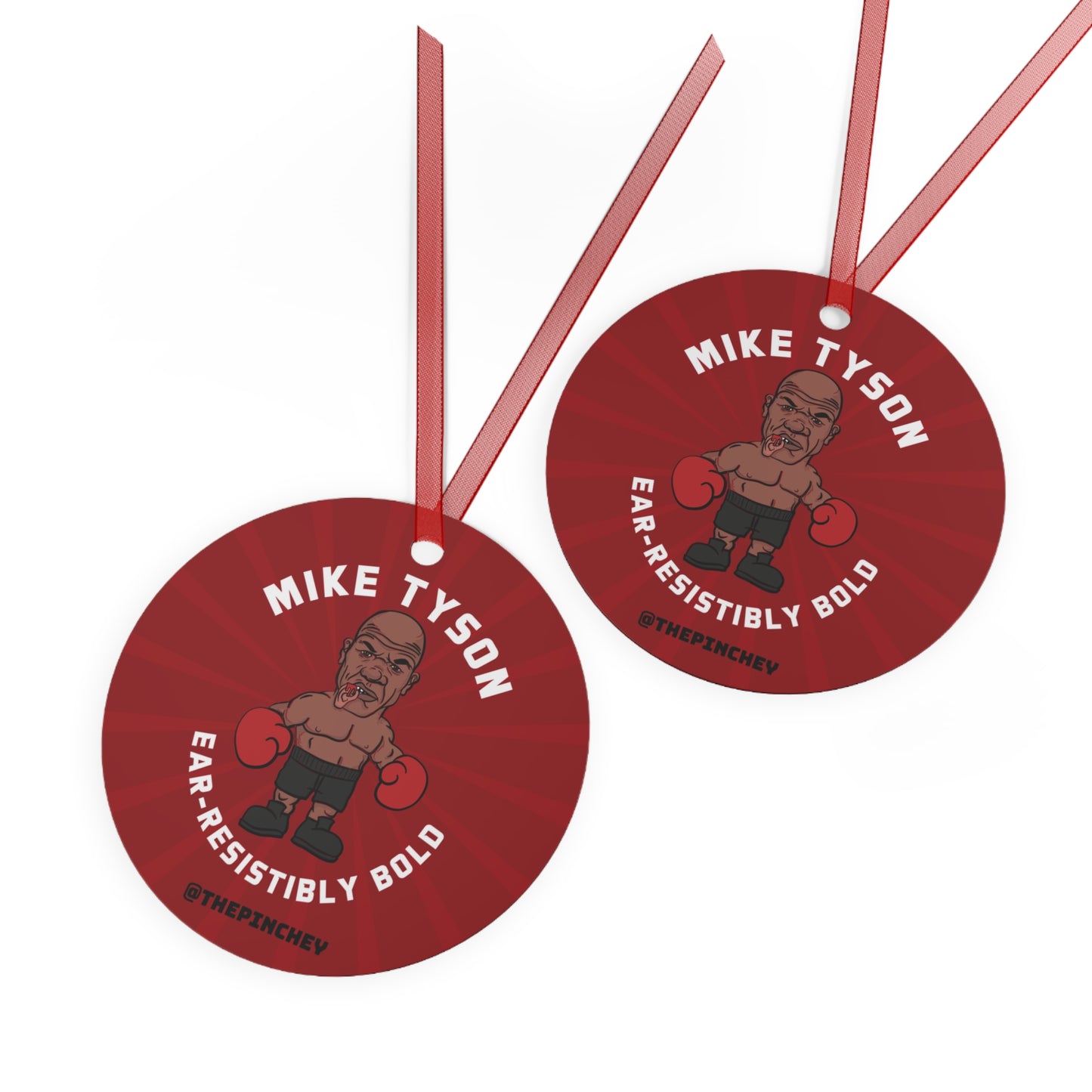 Mike Tyson's Christmas Ornament