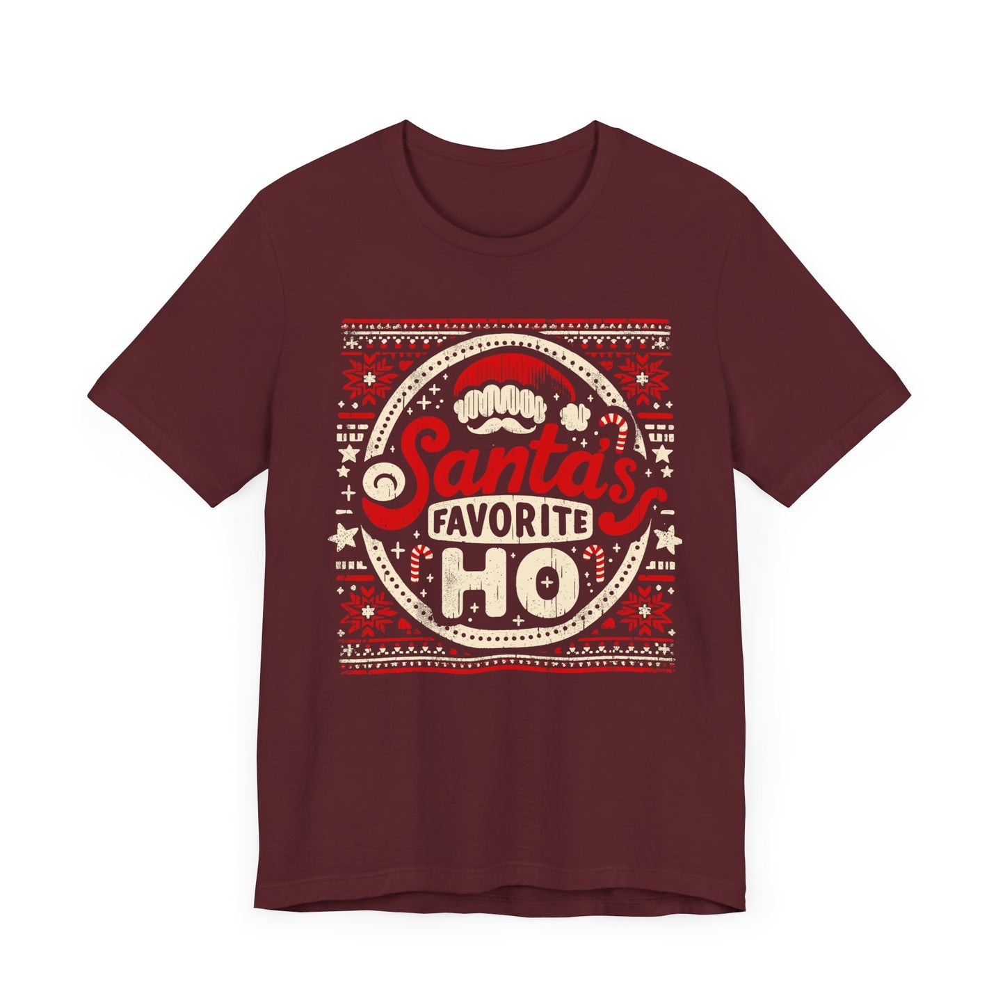 Vintage Santa's Favorite Ho Christmas T-Shirt