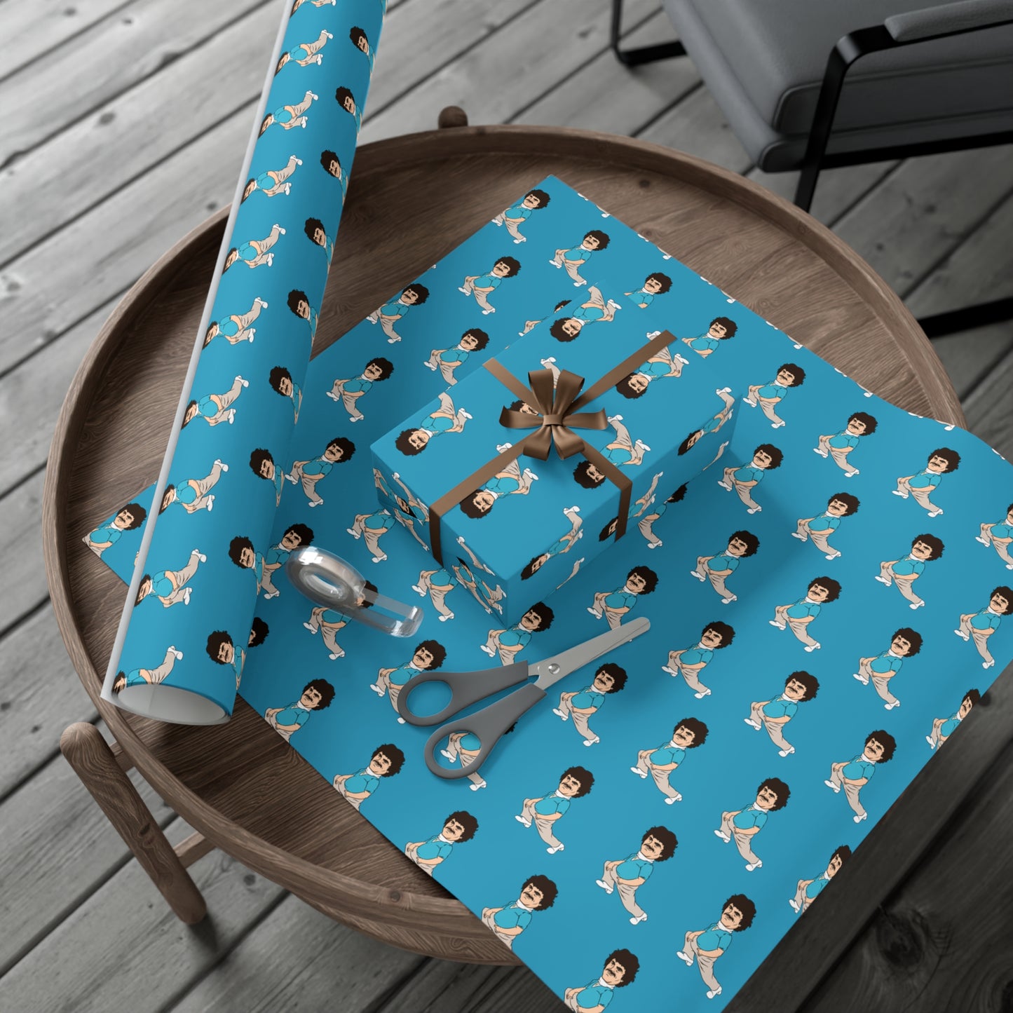 Nacho Libre Stretchy Pants Wrapping Paper