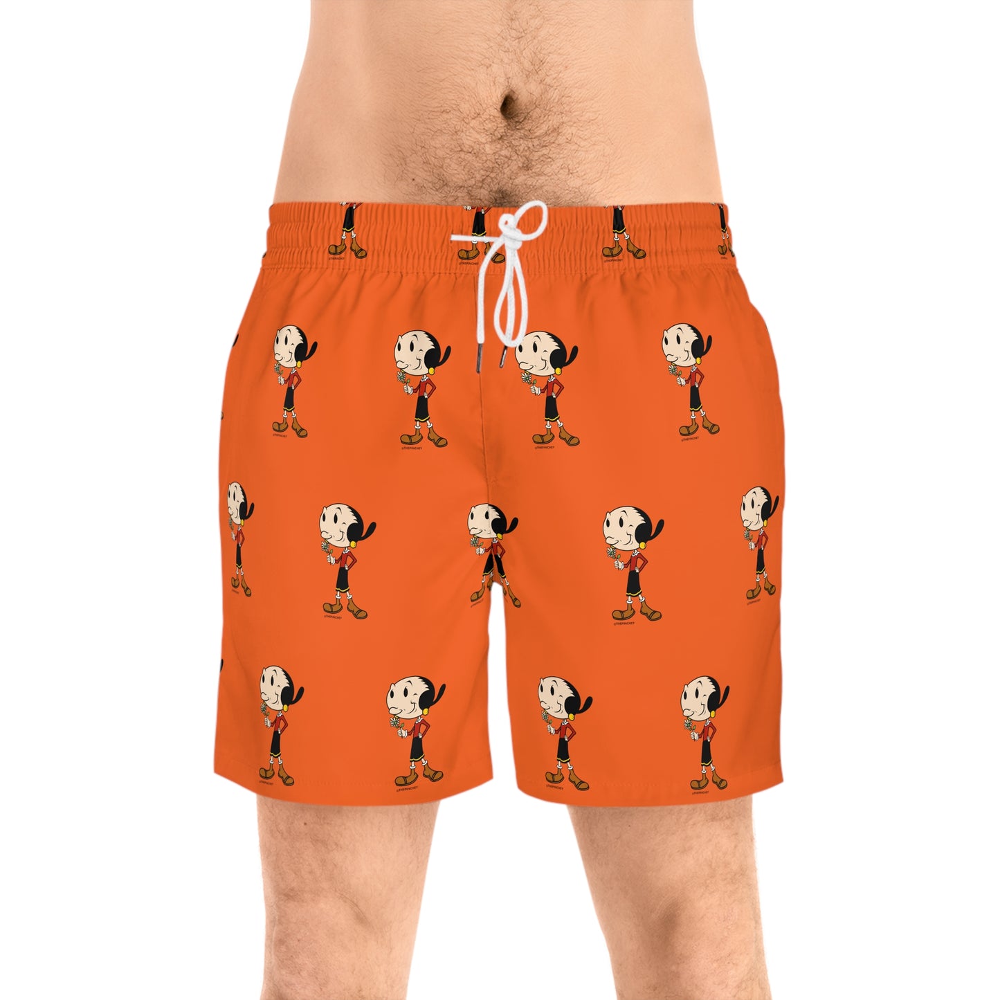 Popeye's Olive Oyl Men's Swim Shorts