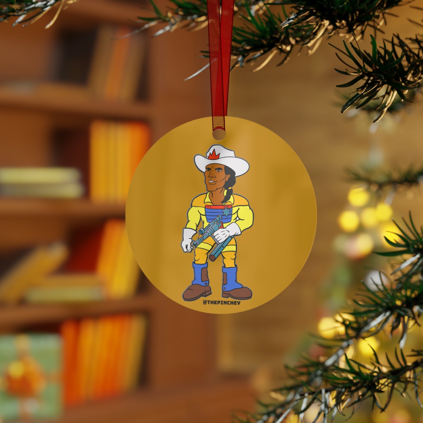 Marshall BraveStarr Christmas Ornament