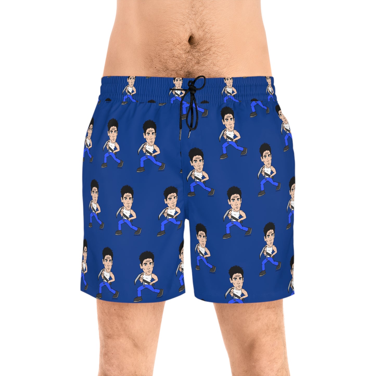 Zoolander's Black Lung Miner Men's Swim Shorts