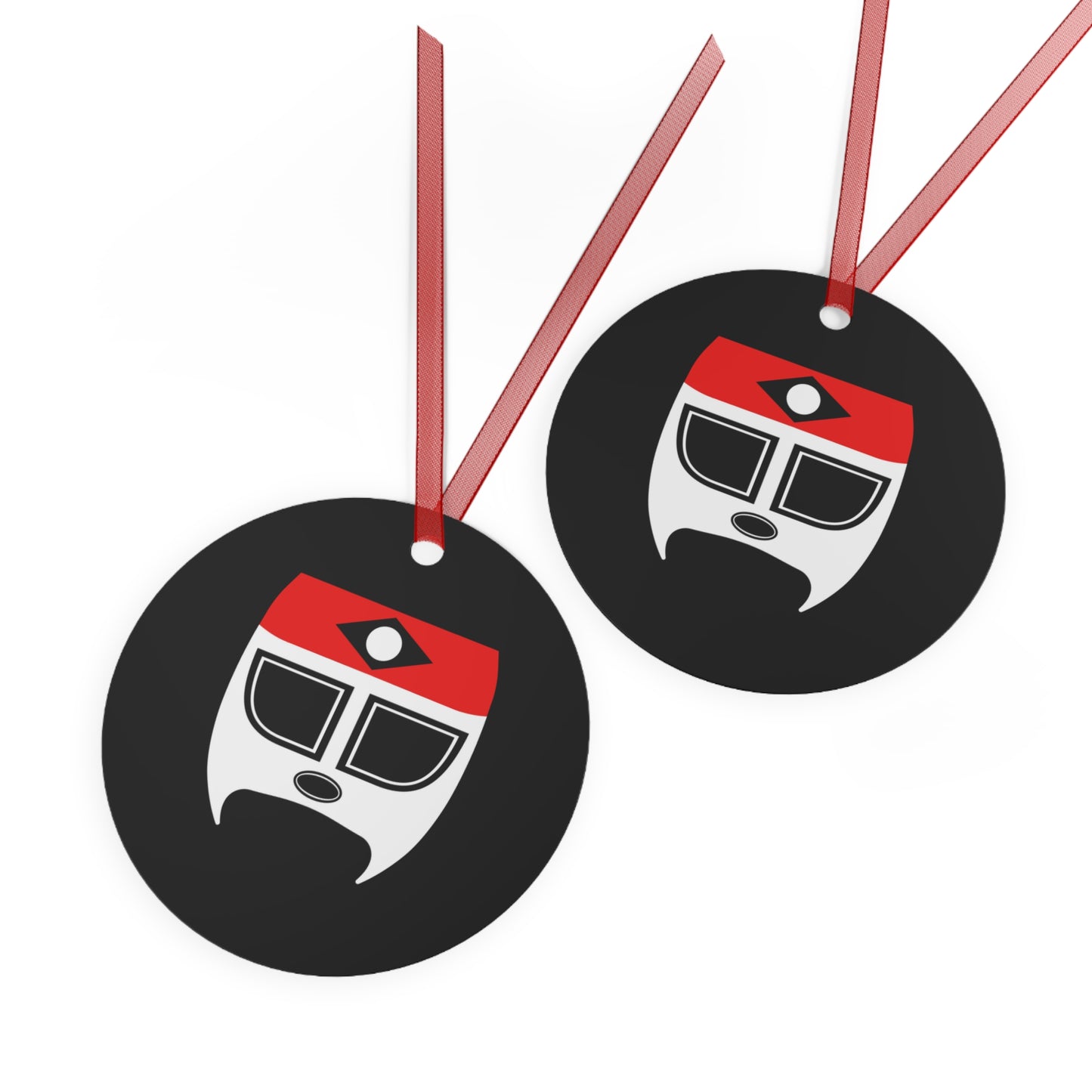 Octagon Lucha Libre Christmas Tree Ornament