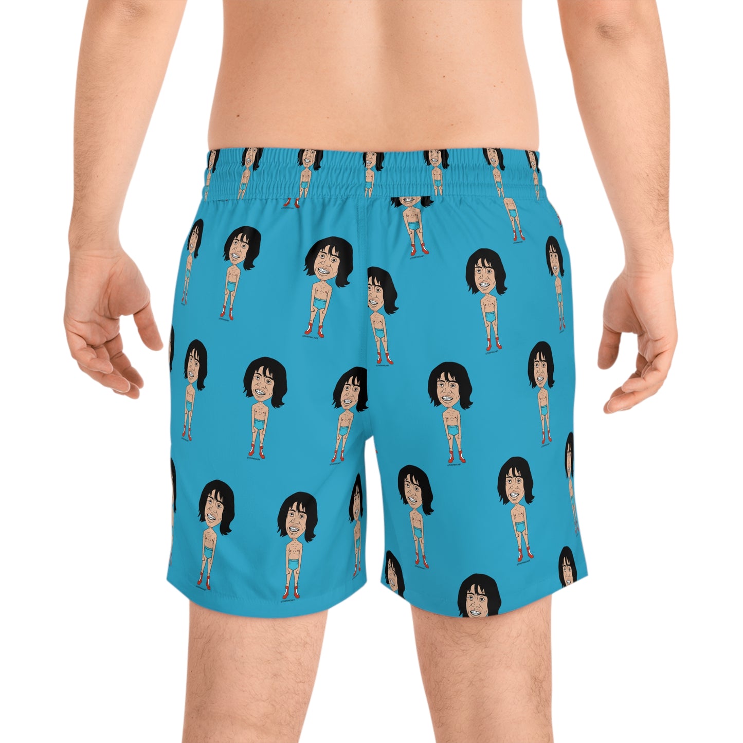 Nacho Libre's Esqueleto Men's Swim Shorts