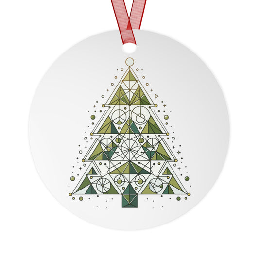 Geometric Christmas Tree Ornament
