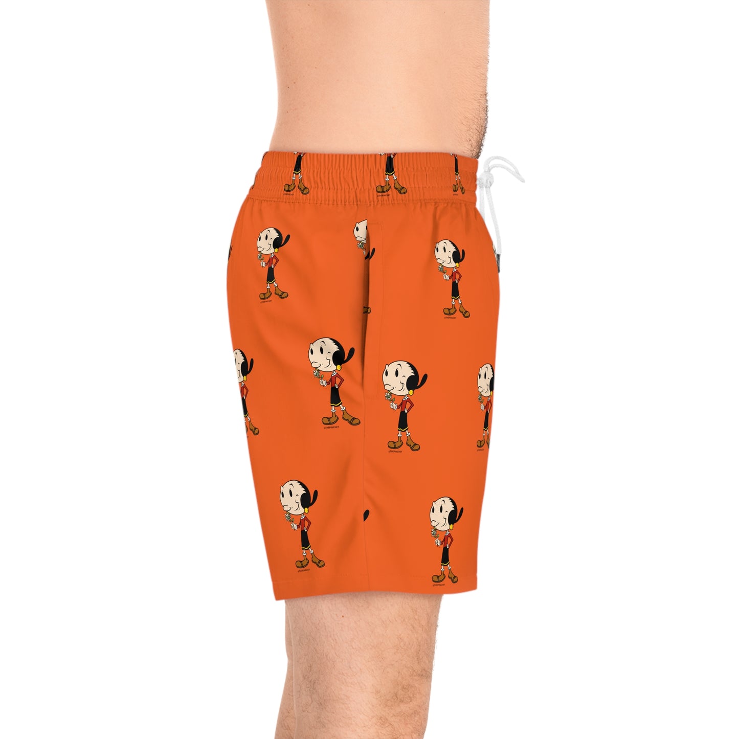 Popeye's Olive Oyl Men's Swim Shorts