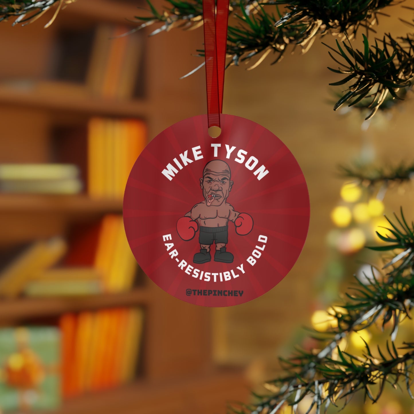 Mike Tyson's Christmas Ornament