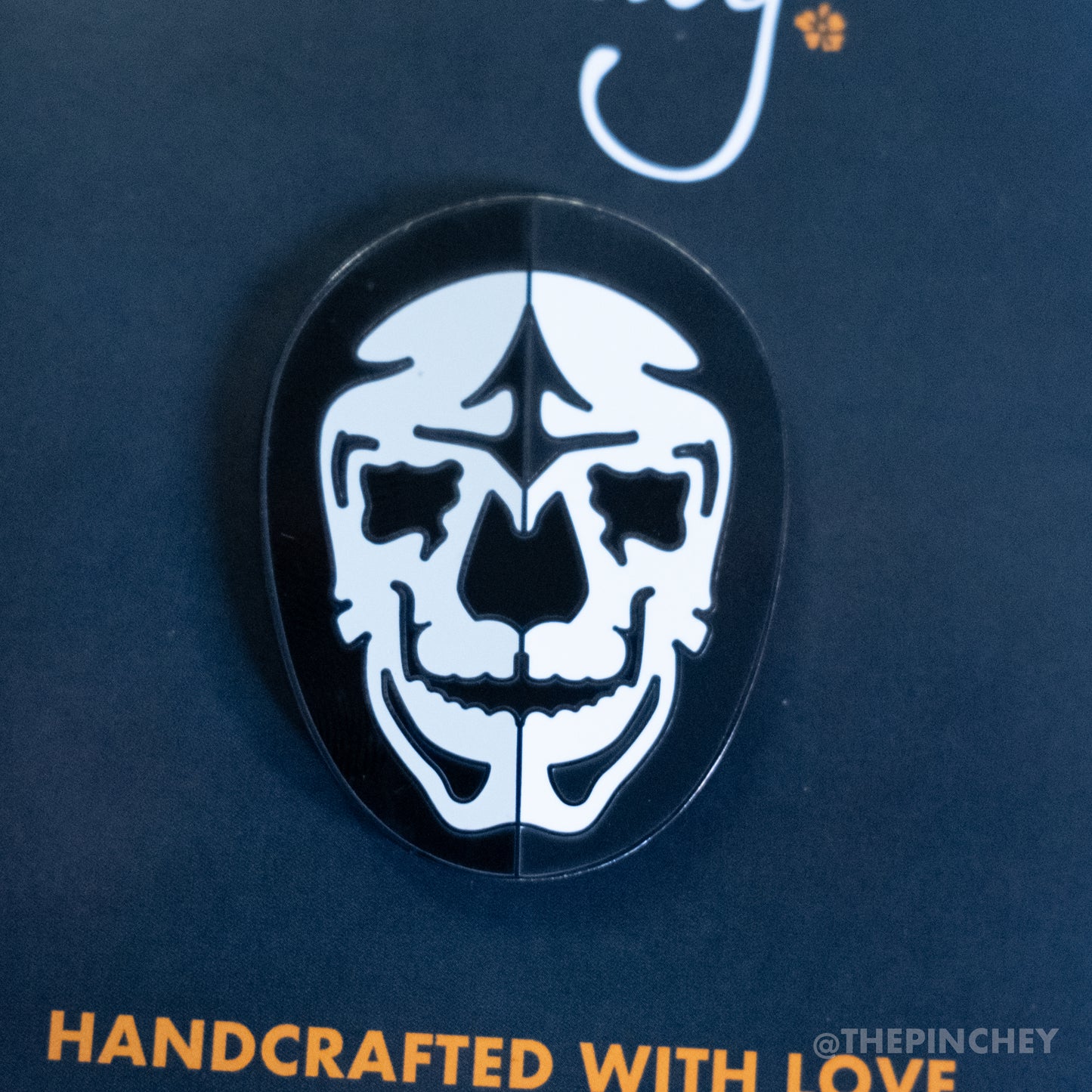 La Parka Luchador de Lucha Libre Enamel Pin