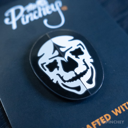 La Parka Luchador de Lucha Libre Enamel Pin