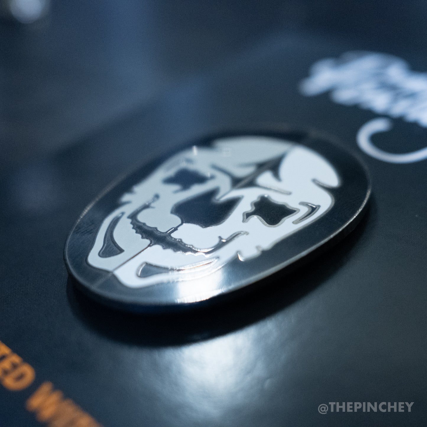 La Parka Luchador de Lucha Libre Enamel Pin