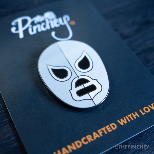 El Santo Luchador Enamel Pin