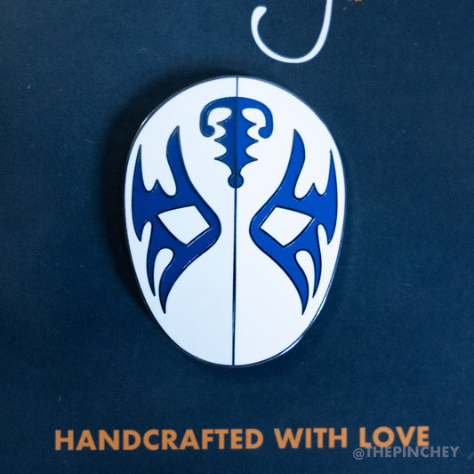 Atlantis Luchador Enamel Pin