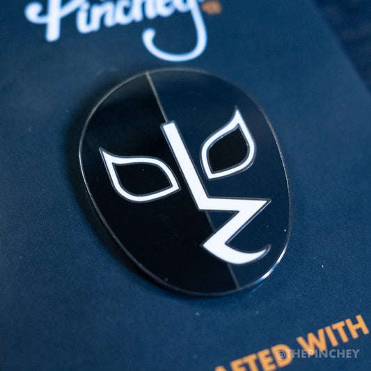 El Rayo de Jalisco Jr. Luchador de Lucha Libre Enamel Pin