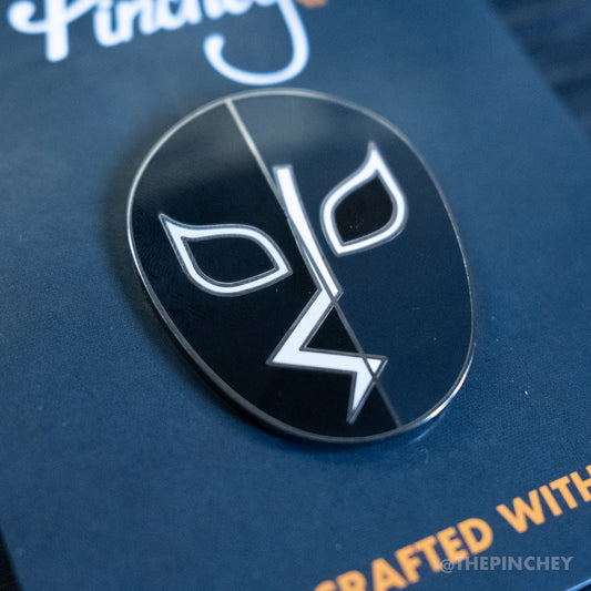 El Rayo de Jalisco Sr. Luchador de Lucha Libre Enamel Pin