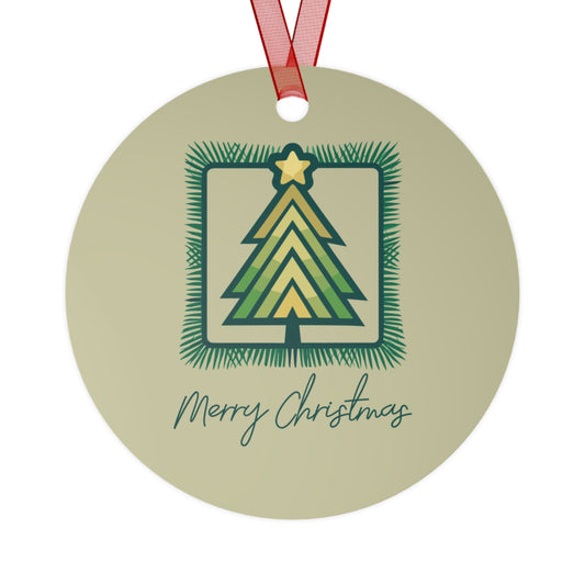 Merry Christmas Tree Ornament