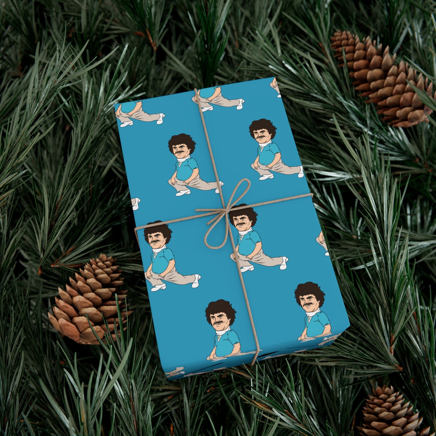 Nacho Libre Stretchy Pants Wrapping Paper