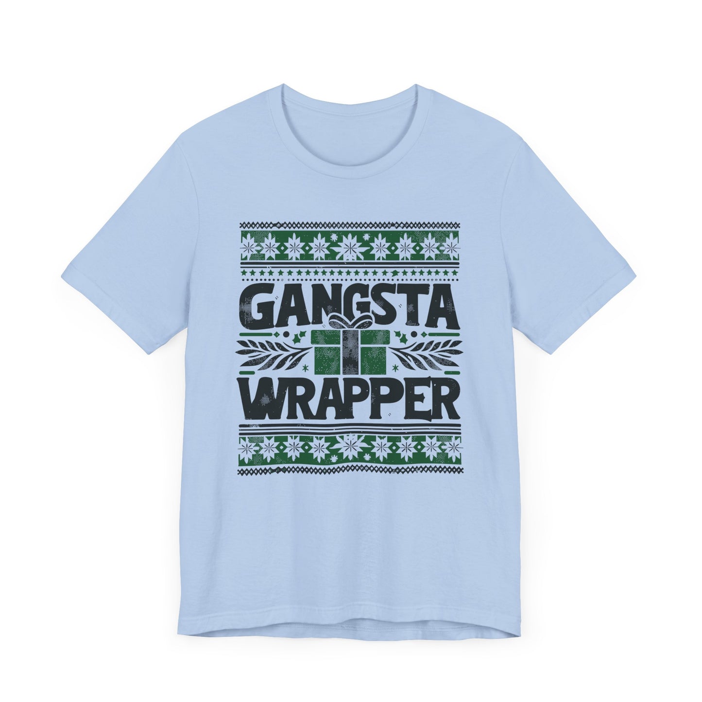 Vintage Gangsta Wrapper Christmas T-Shirt