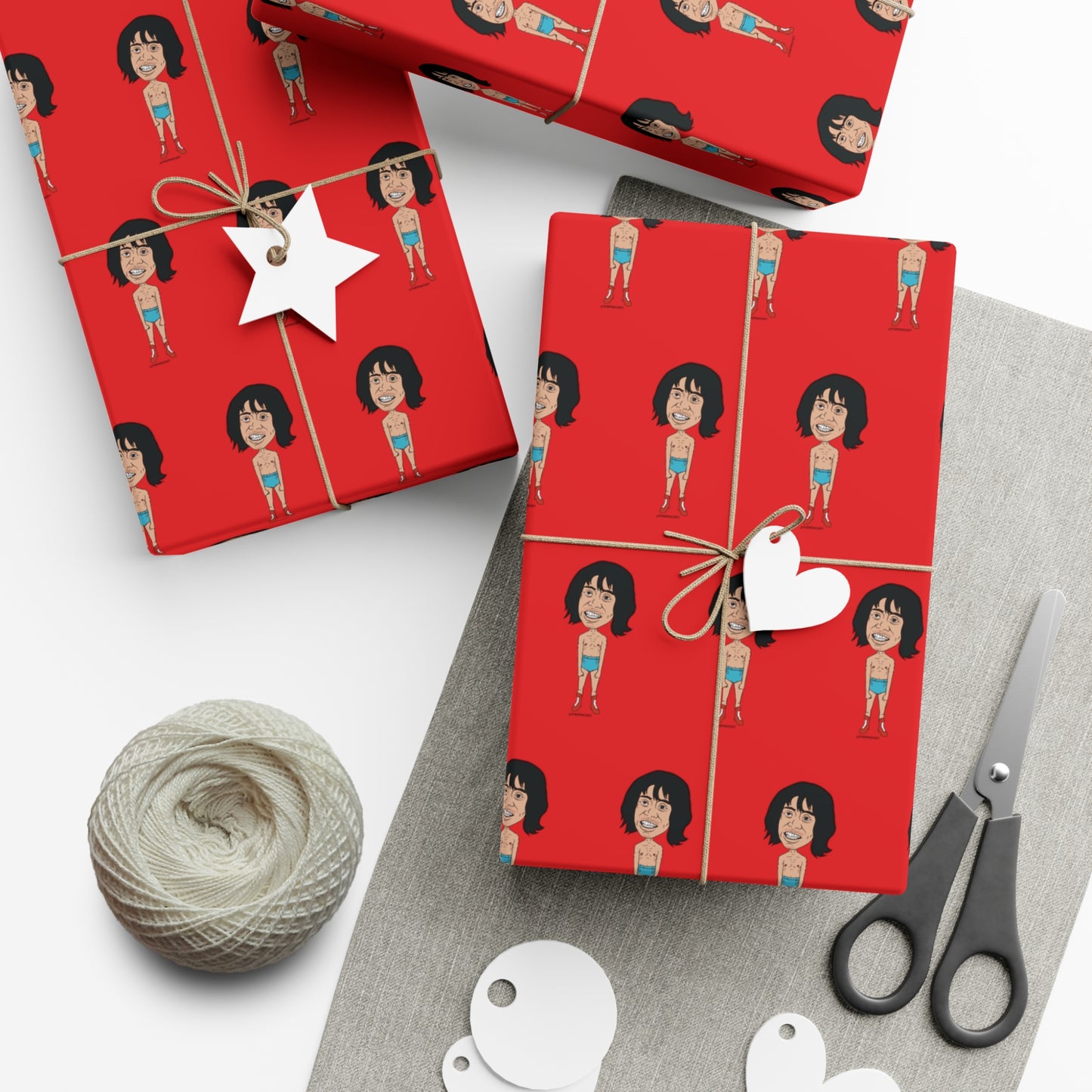 Esqueleto from Nacho Libre Wrapping Paper