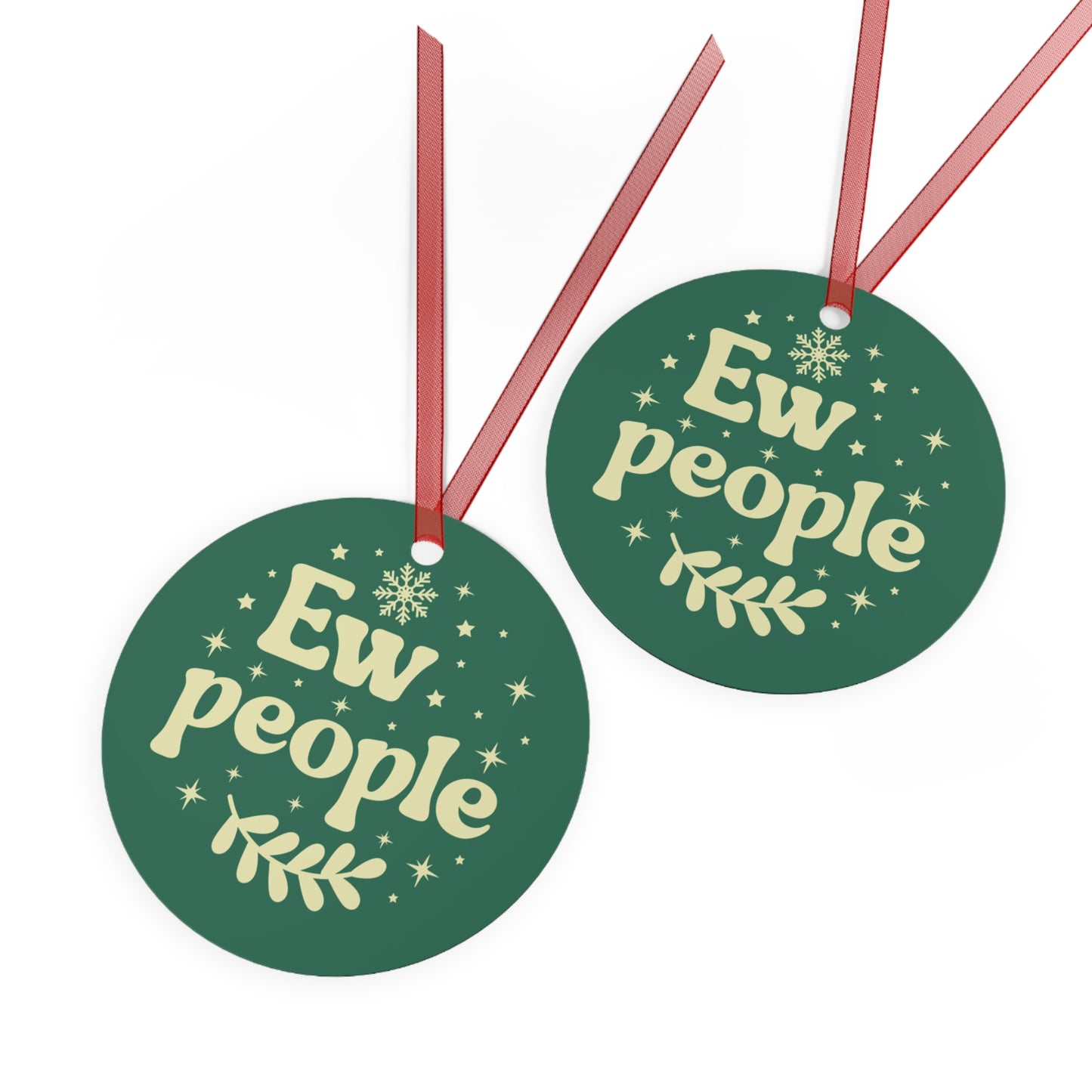 Ew People Christmas Ornament