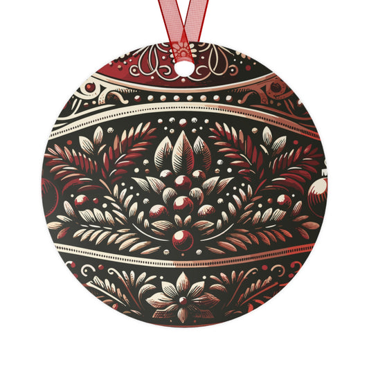 Vintage Christmas Bauble Ornament