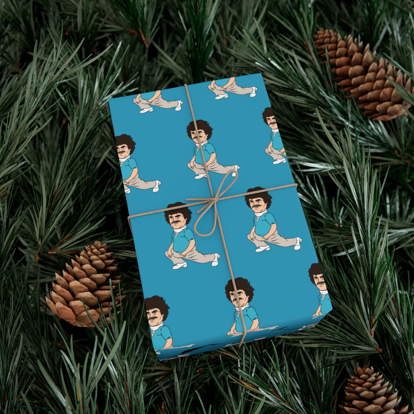 Nacho Libre Stretchy Pants Wrapping Paper