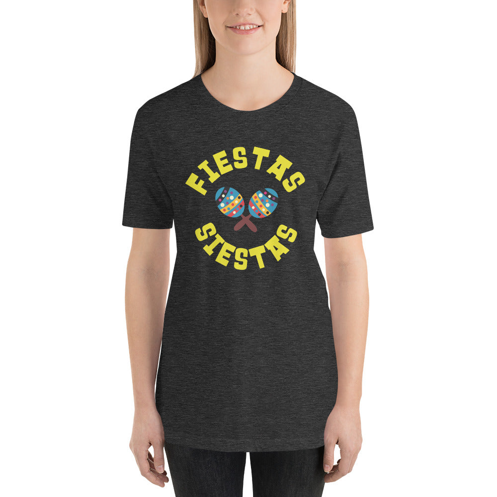 Fiestas Siestas Maracas Unisex T-shirt