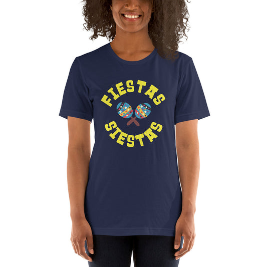 Fiestas Siestas Maracas Unisex T-shirt
