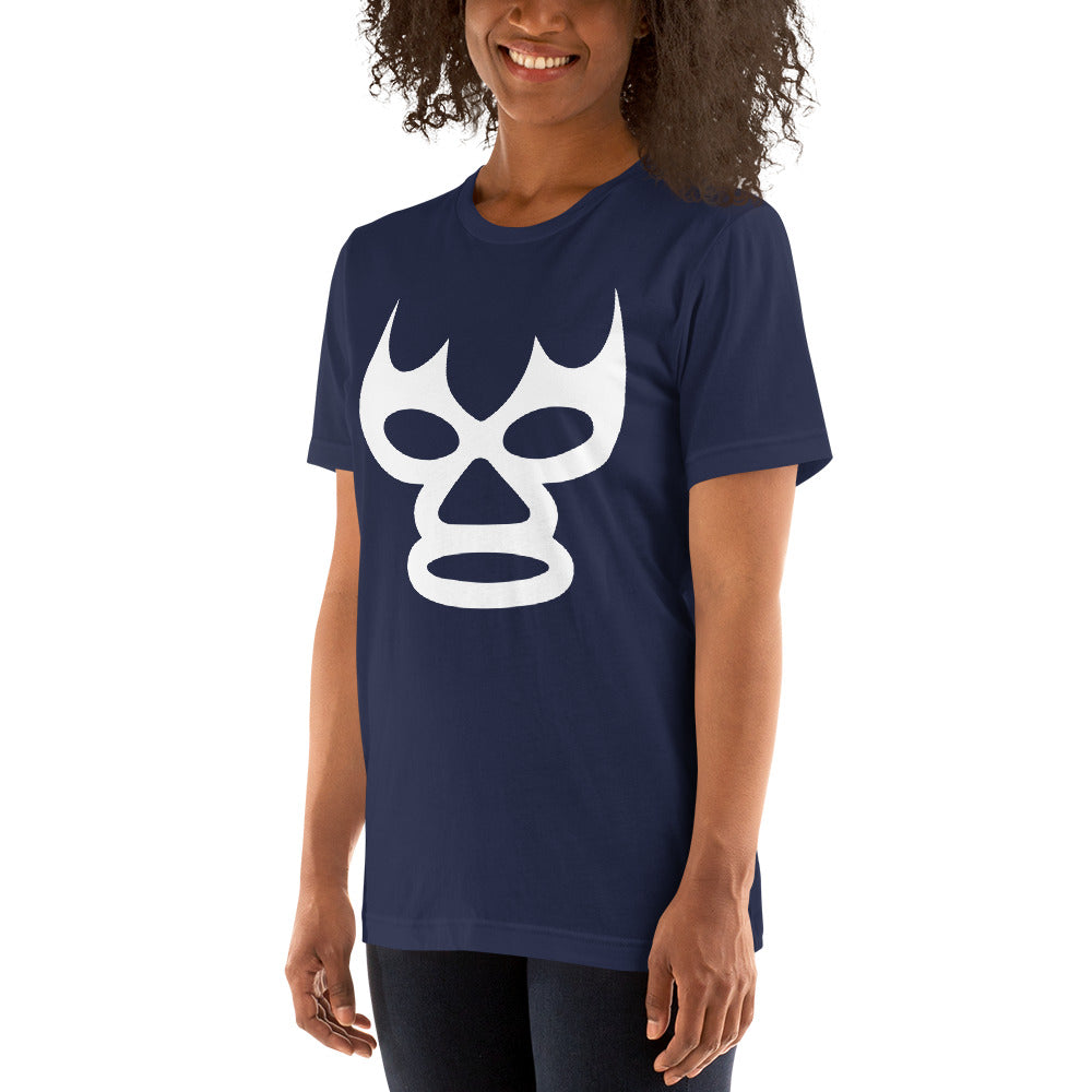 Blue Demon Mexican Wrestler Mask Lucha Libre Unisex T-Shirt