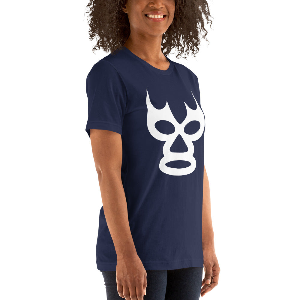 Blue Demon Mexican Wrestler Mask Lucha Libre Unisex T-Shirt