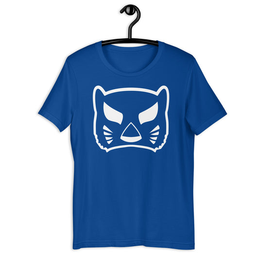Blue Panther Mexican Wrestler Mask Lucha Libre Unisex T-Shirt