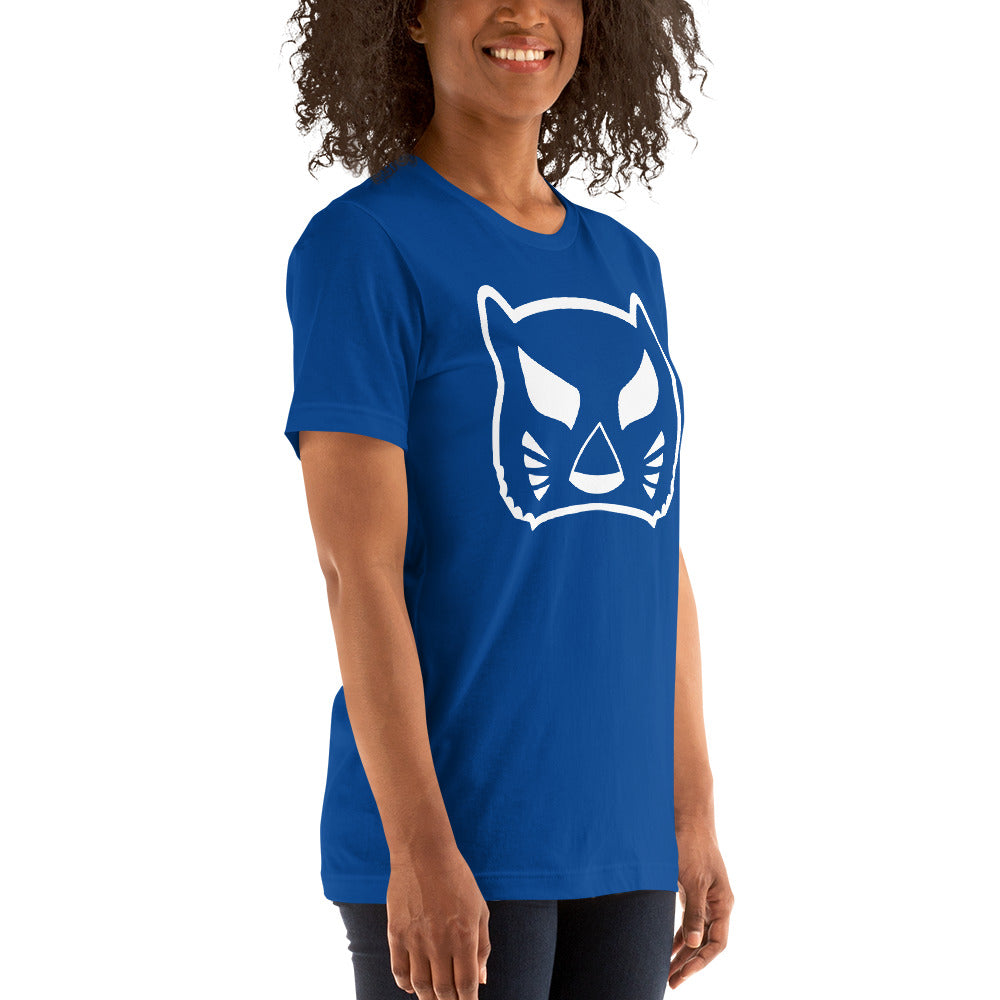 Blue Panther Mexican Wrestler Mask Lucha Libre Unisex T-Shirt