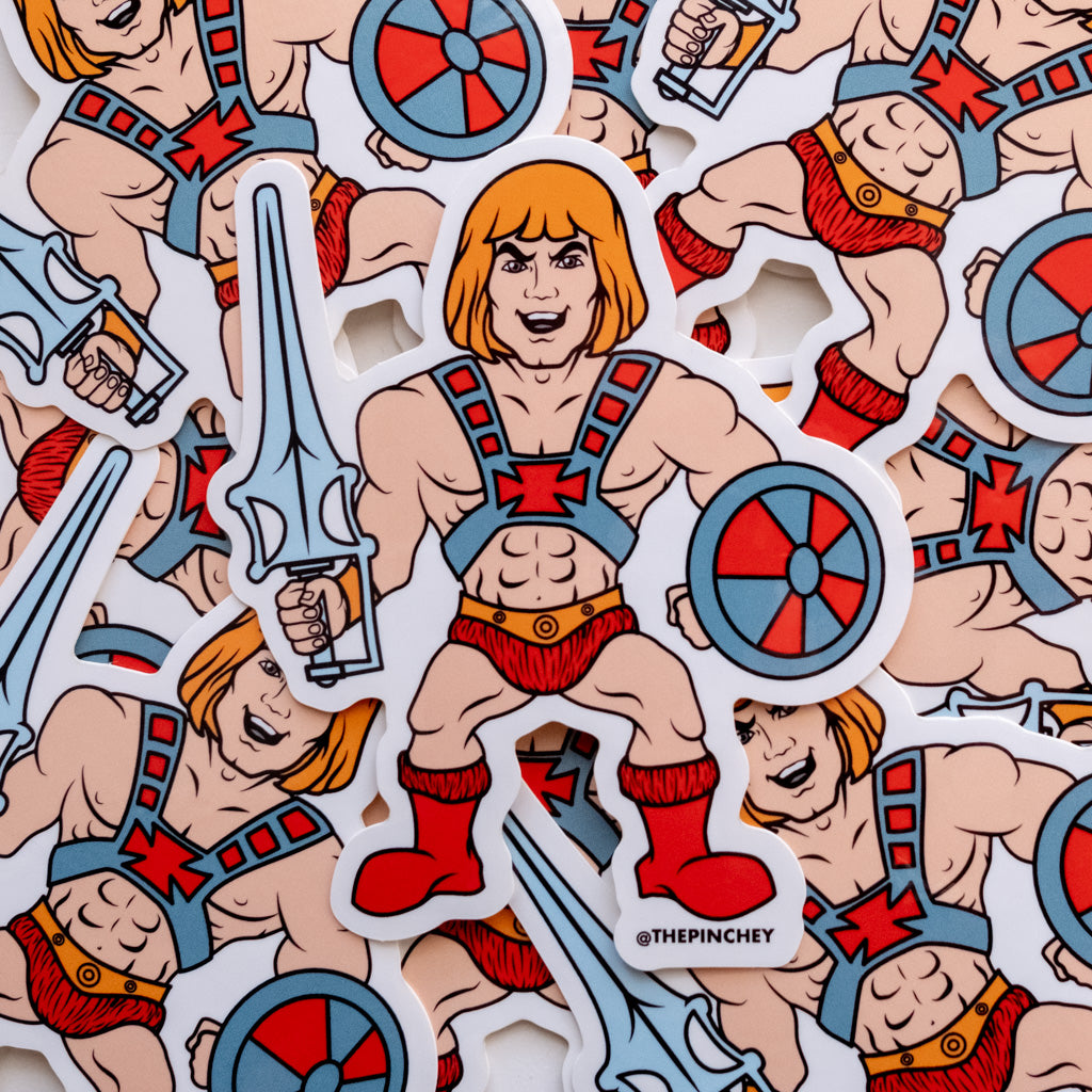 He-Man Sticker