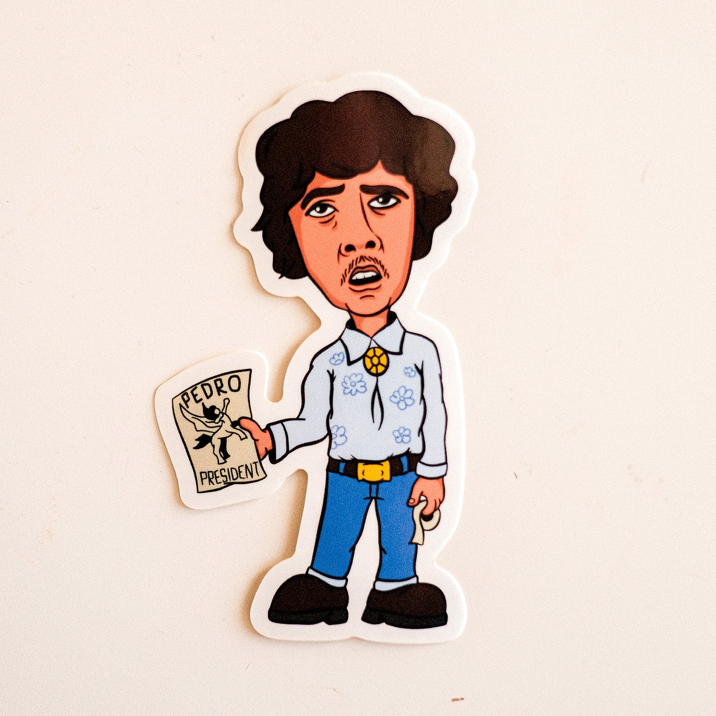 Napoleon Dynamite’s Vote for Pedro Sticker