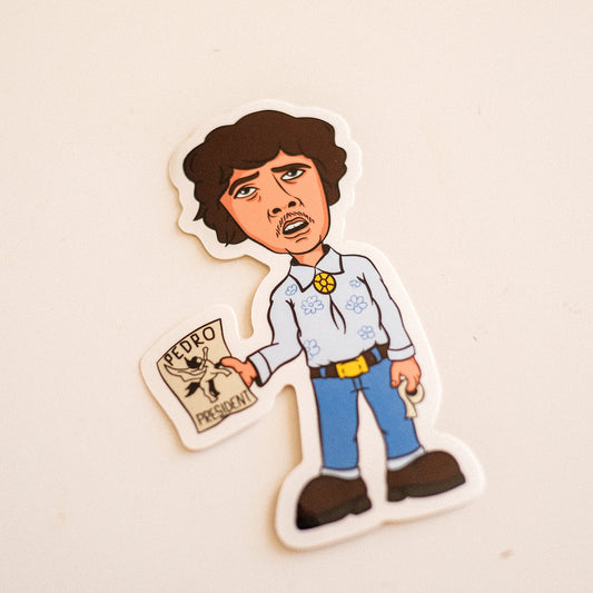 Napoleon Dynamite’s Vote for Pedro Sticker