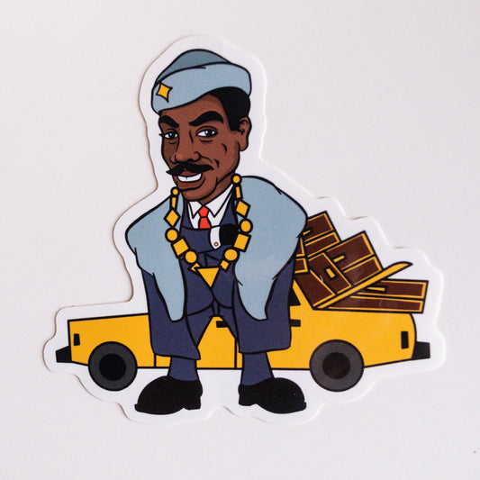 Coming To America's Akeem Joffer Sticker