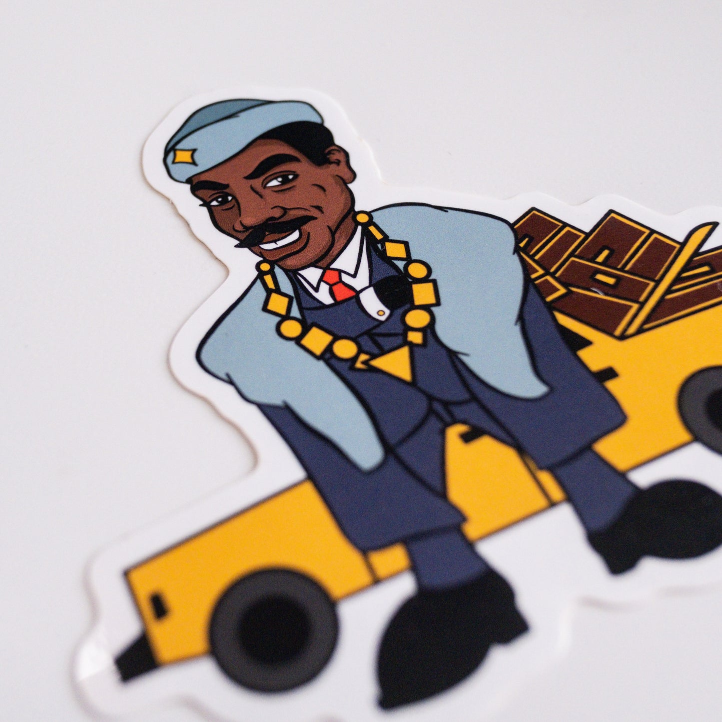 Coming To America's Akeem Joffer Sticker