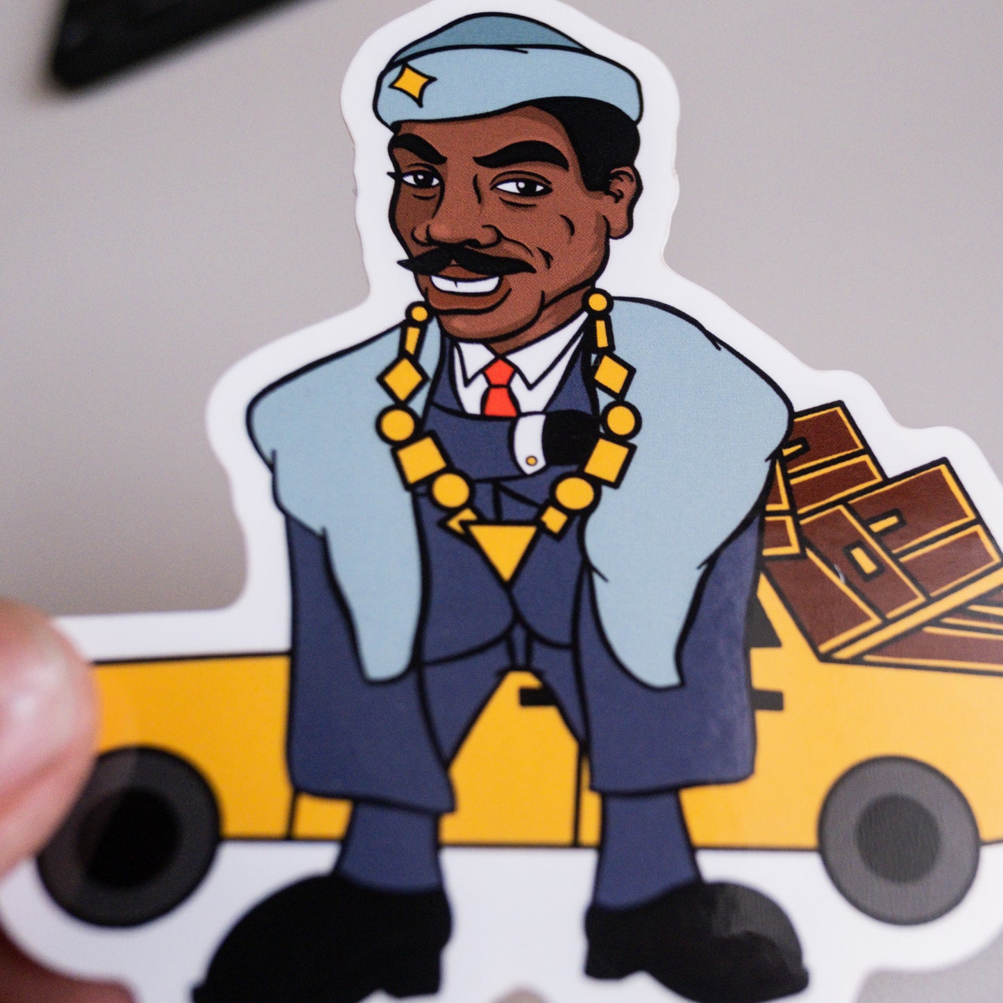 Coming To America's Akeem Joffer Sticker