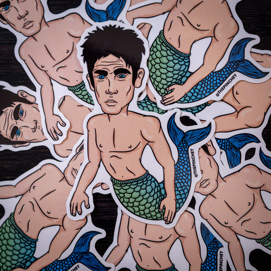 Zoolander Merman Sticker