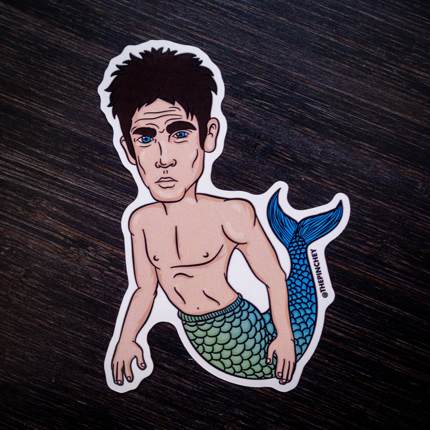 Zoolander Merman Sticker