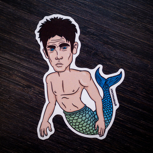 Zoolander Merman Sticker