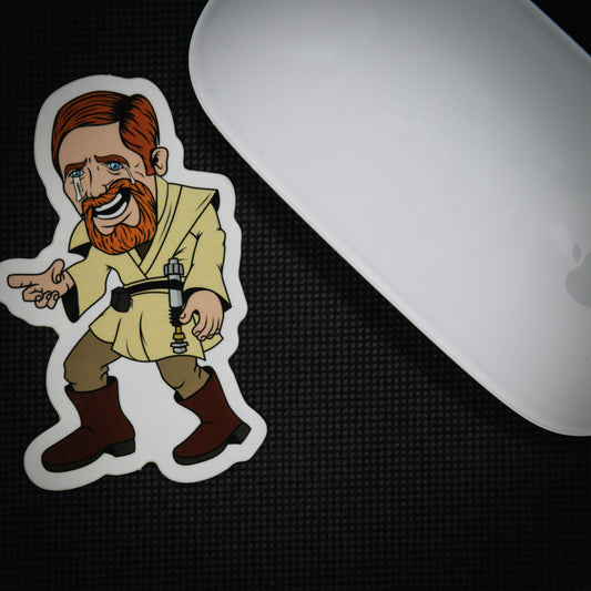 Obi Wan Kenobi “You Were The Chosen One” Sticker