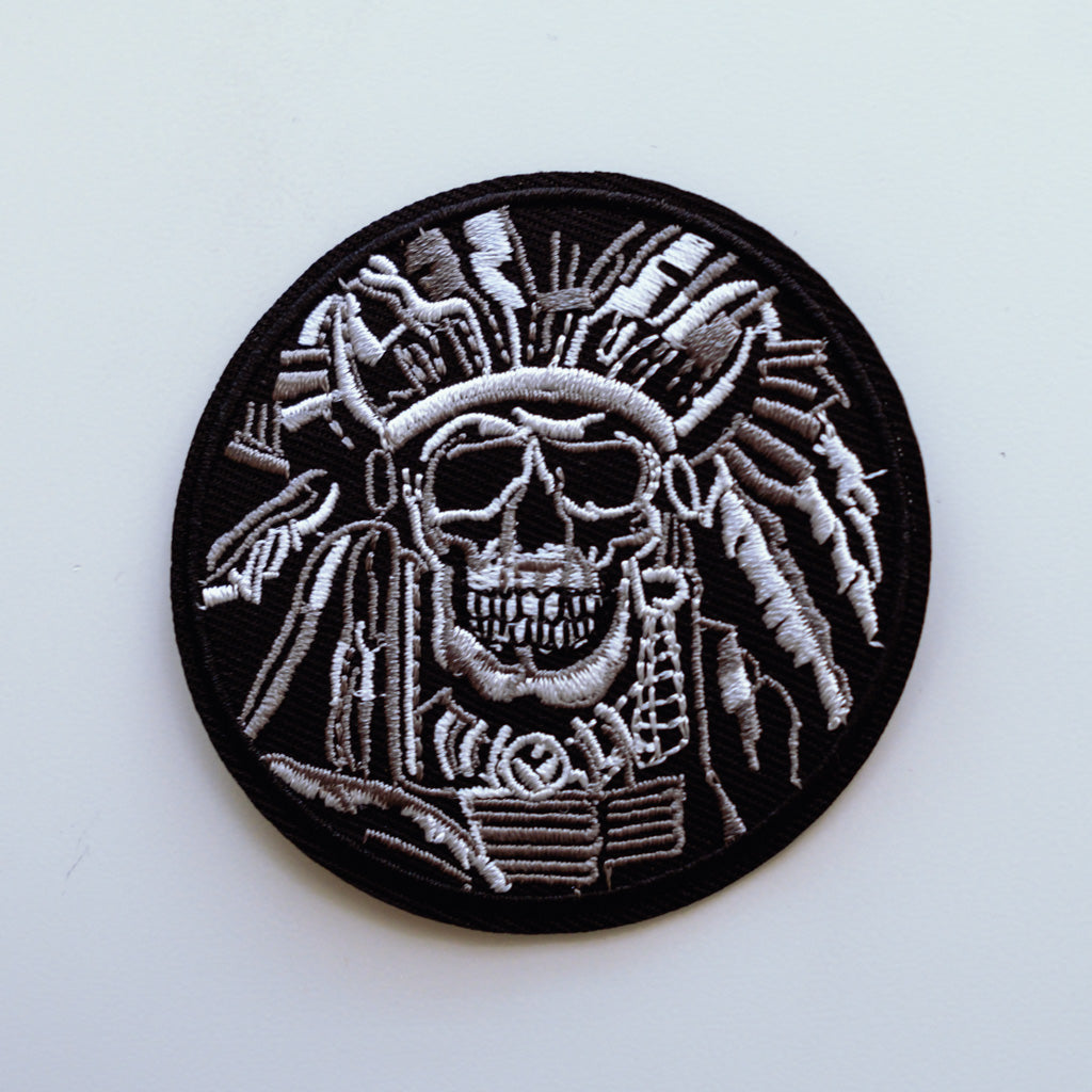 Apache Skull Patch