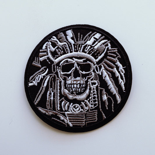 Apache Skull Patch