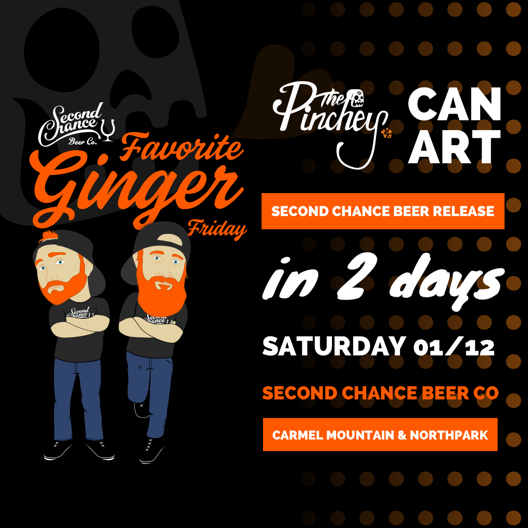 Can art collaboration with Second Chance Beer Co.