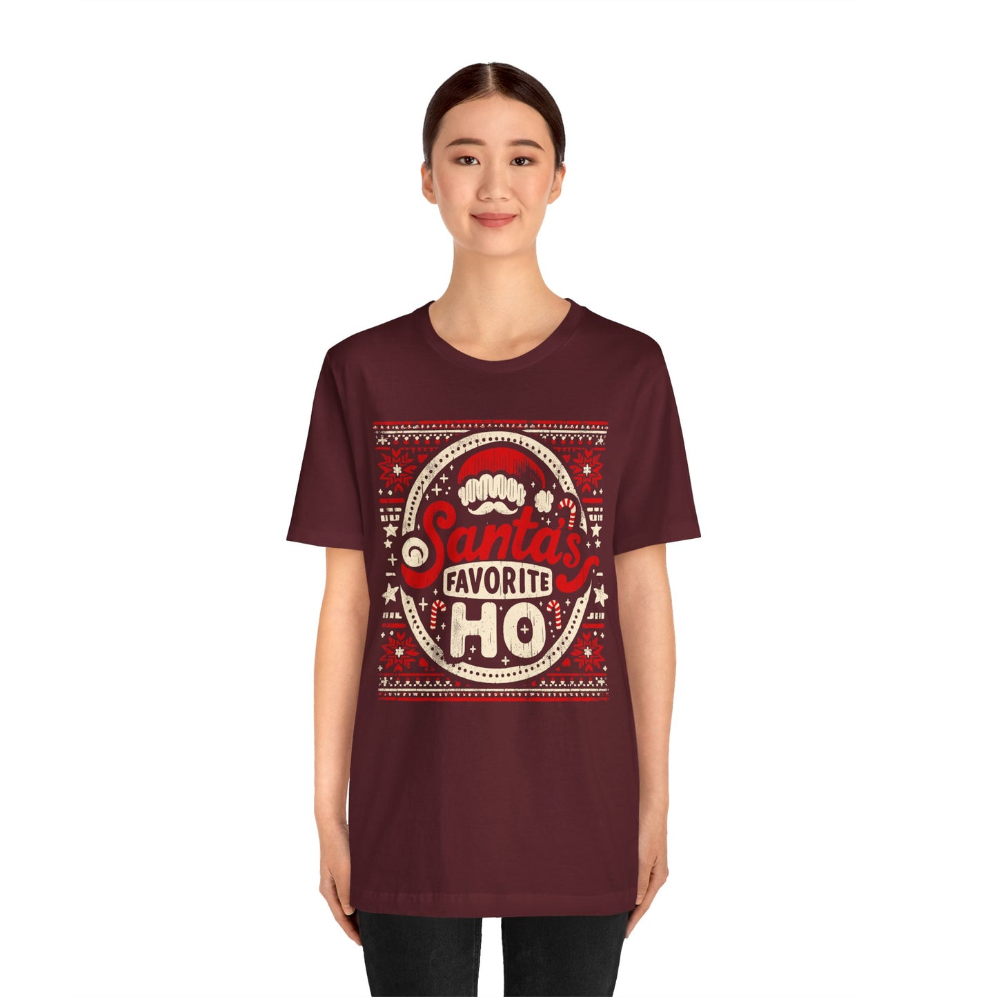 Vintage Santa's Favorite Ho Christmas T-Shirt