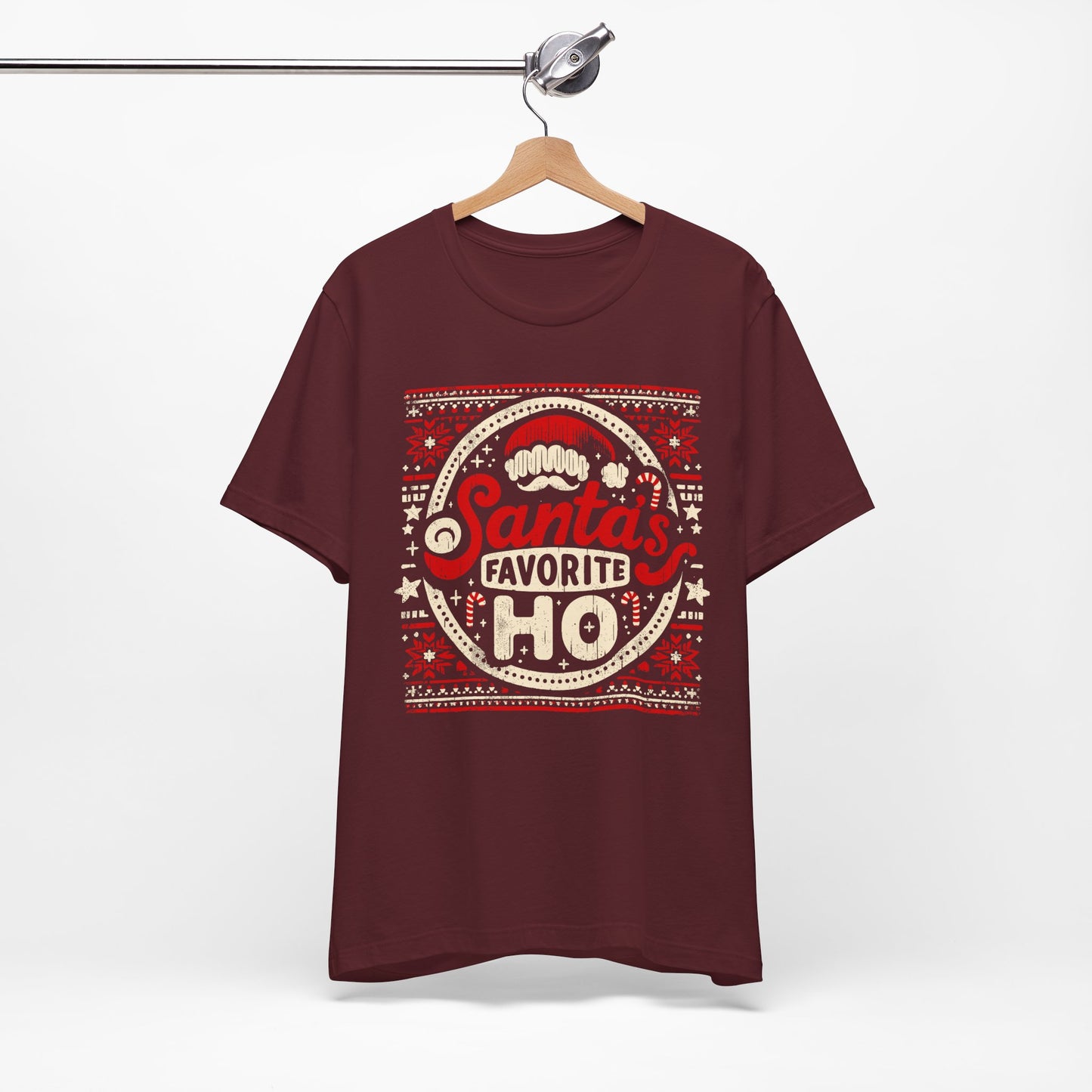 Vintage Santa's Favorite Ho Christmas T-Shirt