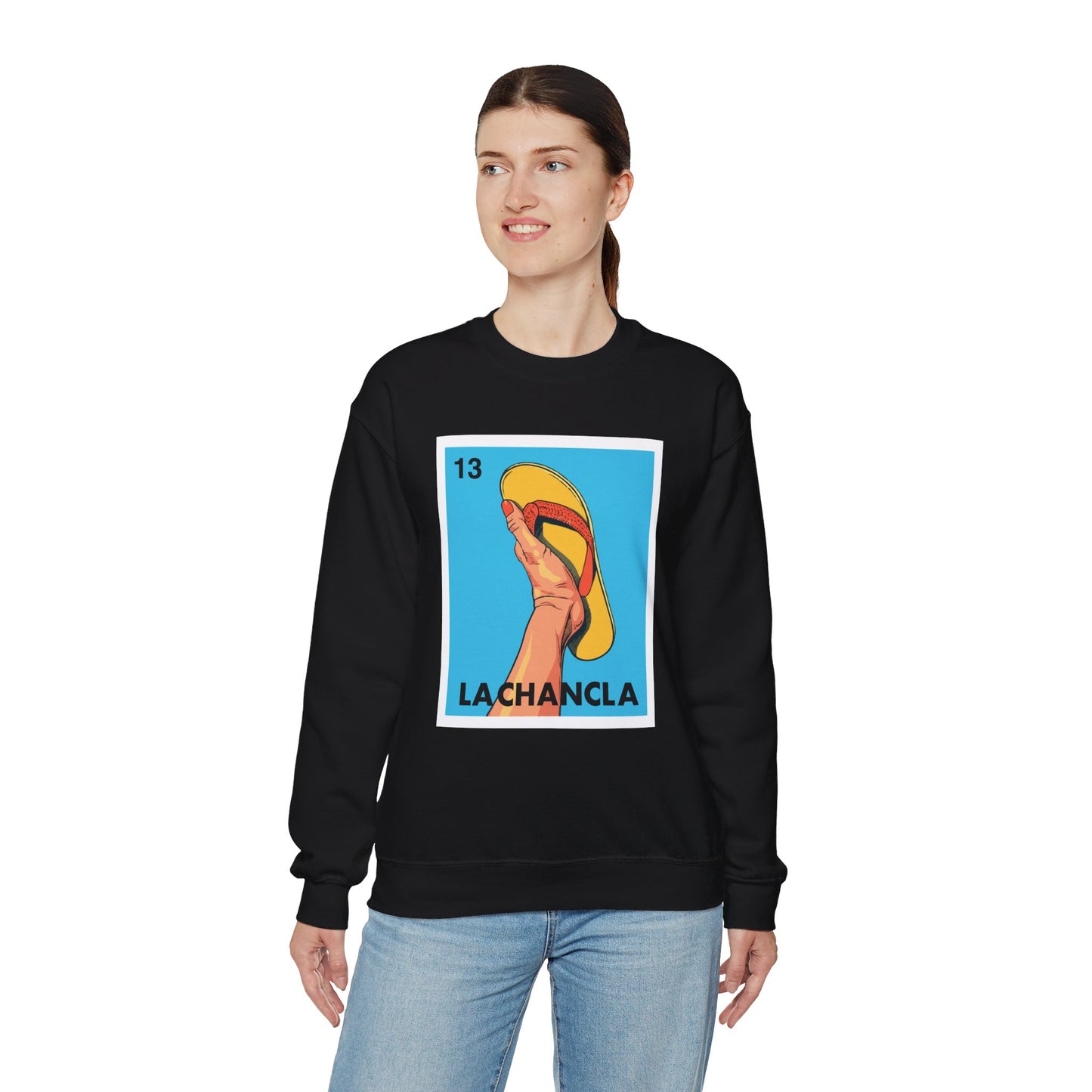 La Chancla Lotería Card Sweatshirt