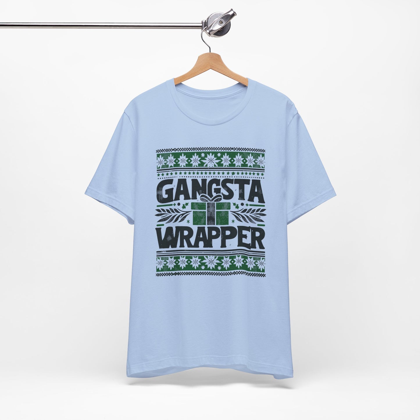 Vintage Gangsta Wrapper Christmas T-Shirt