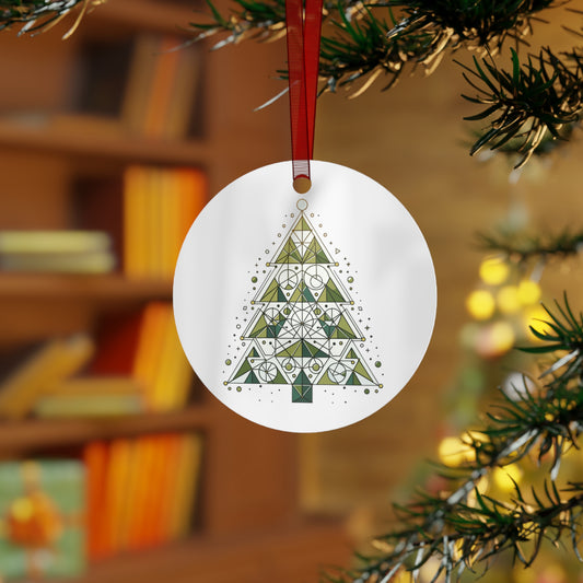 Geometric Christmas Tree Ornament