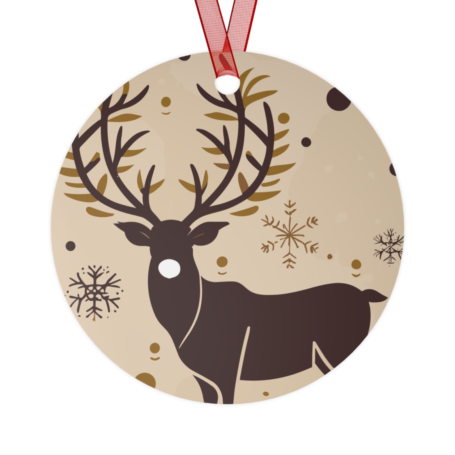 Christmas-Inspired Deer Ornament